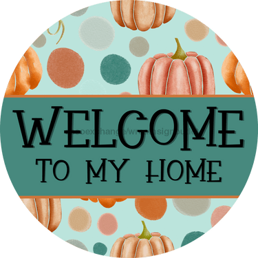 Fall Sign, Welcome Sign, DCO-00568, Sign For Wreath, 10
